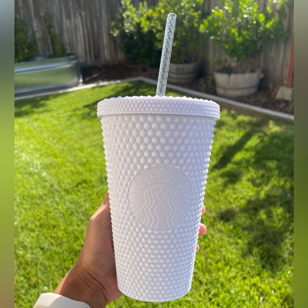 Brand new 16oz White Siren Bling Starbucks cup